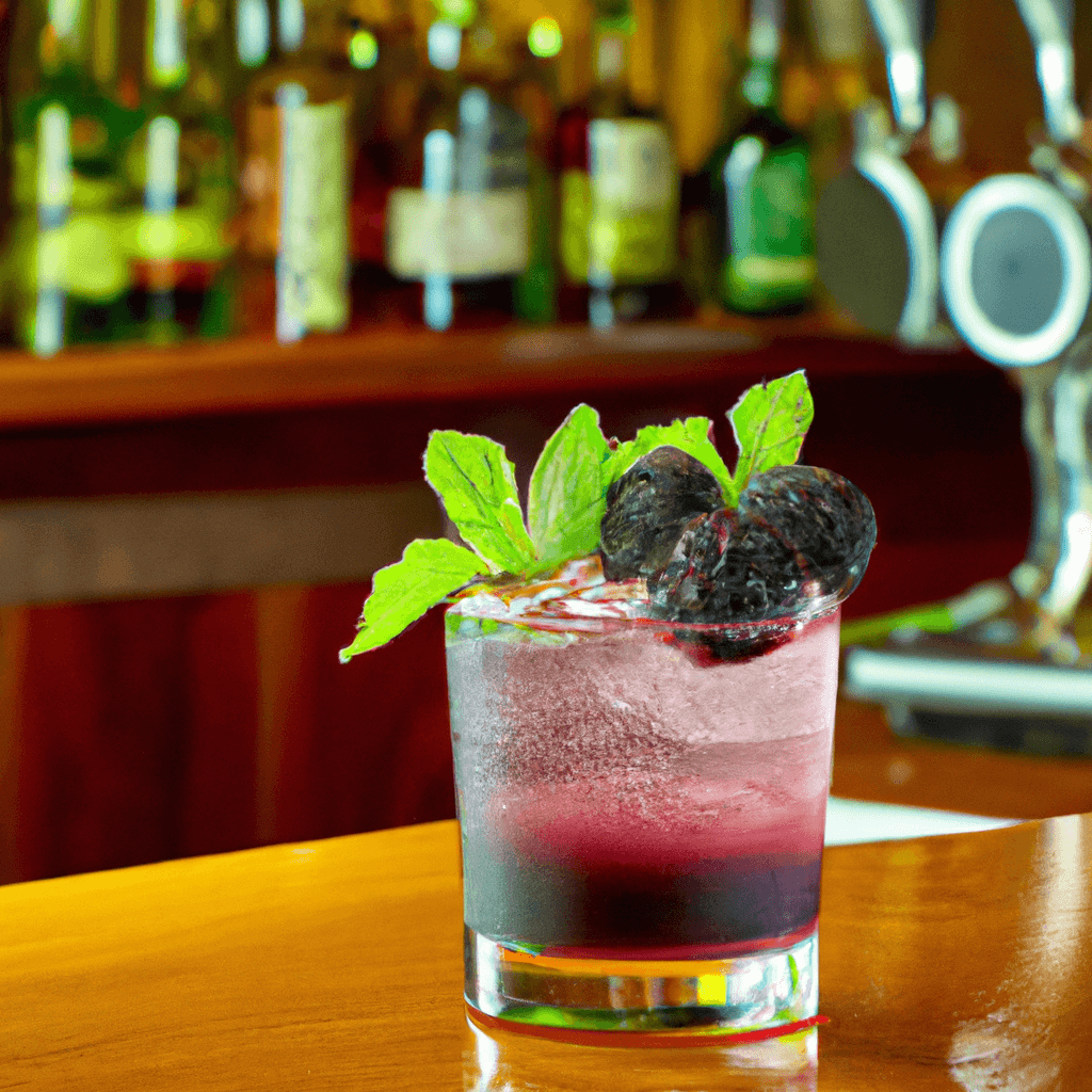 Zest and Bitter Blackberry Julep