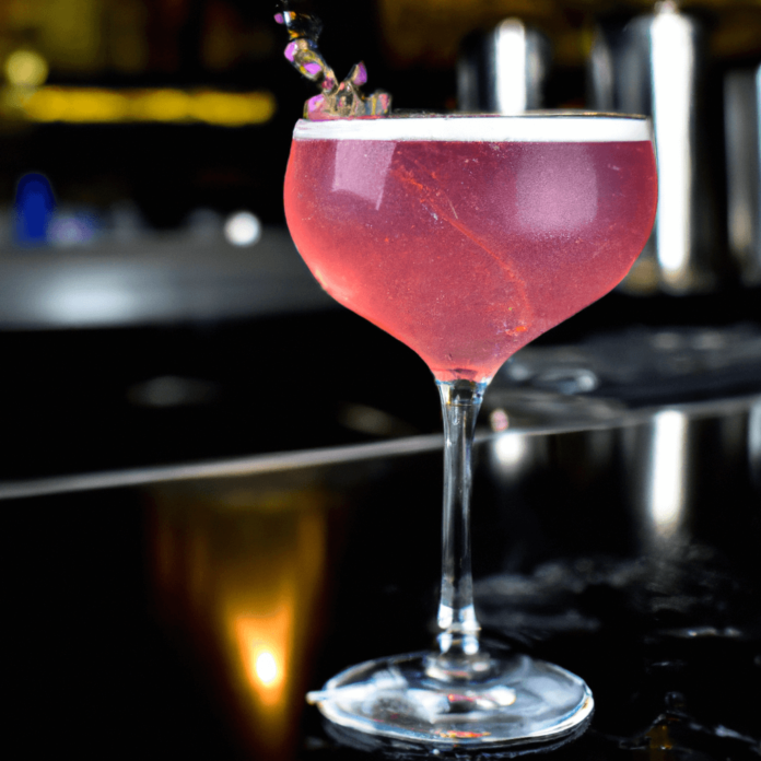 Pink Champagne Cocktail